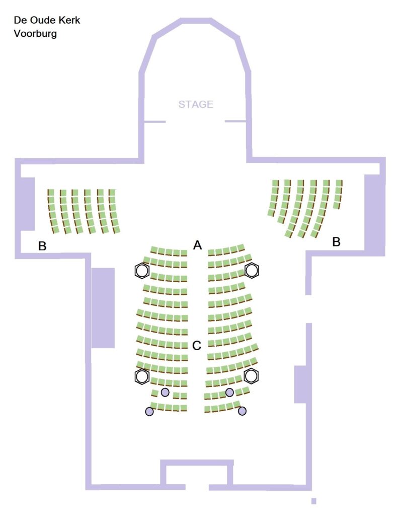 Seatings Voorburg deoudekerk